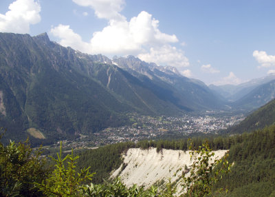 View of Chamonix