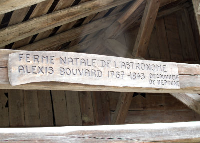 Birthplace of Alexis Bouvard. He conjectured the existence of Neptune