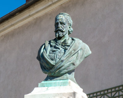  Bust of Alfred Sisley (1839-1899),  Impressionist painter