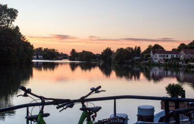 Thursday evening at Courlon-sur-Yonne