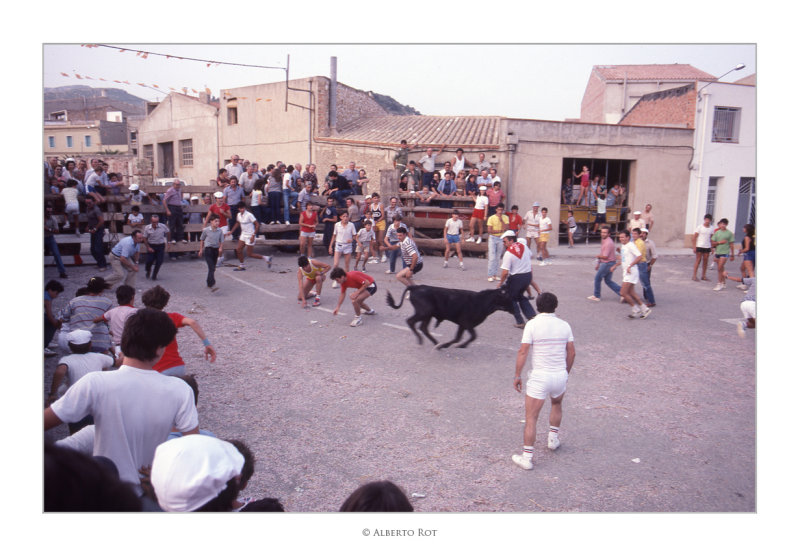 Rossell - Festes Majors 1984  Tarde de bous