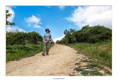 Comienza la travesía de los Montes de Oca, 12 kilómetros hasta San Juan de Ortega
