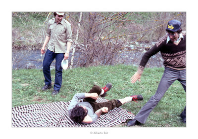 Pirineus · Abril 1979. Santiago, Pedro i Ignasi