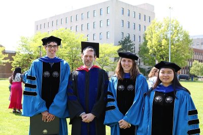 Graduates and Advisor