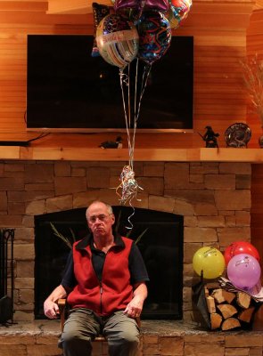 Let Go of His Balloons