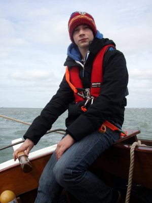 Dylan on the helm (RS)