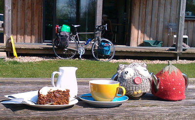 Cycle camping trip from All Stretton to Llangollen