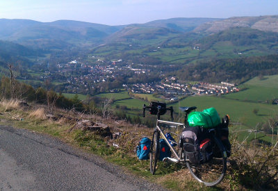 Aerial View of Llangollen