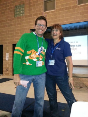 Ugliest Sweater awardee - James Cornell