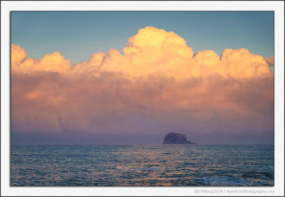 Bass Rock and Clouds