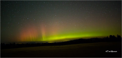  Northern Lights  ( A rare night in Eastern Washington State)