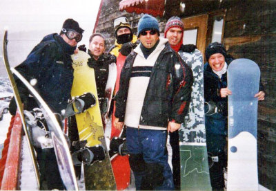 Sutton 2003 La gang de snowboard / Souvenirs de Harris Corporation Montral
