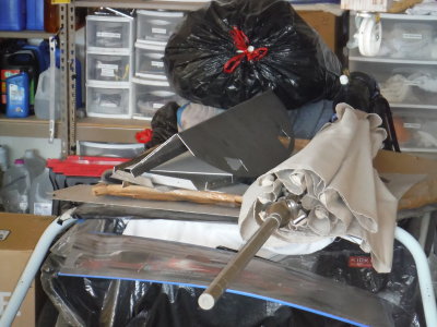 Dashboard and some interior aluminum on top.