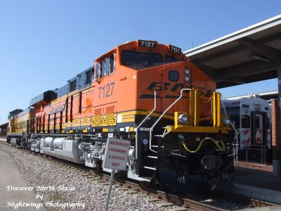BNSF 7127   National Train Day   Ft Worth Texas