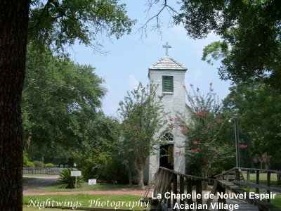 Lafayette Parish - Acadian Village - La Chapelle de Nouvel Espair