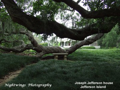 Iberia Parish - Jefferson Island - Joseph Jefferson house.