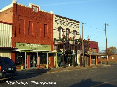 Hunt County  Lone Oak business district