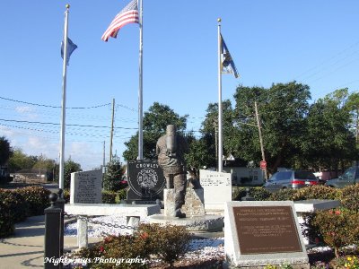 Acadia Parish - Crowley - Fire station memorial