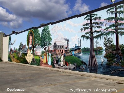 St Landry Parish - Opelousas Mural
