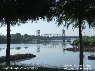 Rapides Parish - Alexandria  - Jackson St bridge