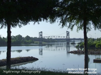 Rapides Parish - Alexandria - Jackson St bridge