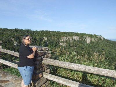 Bachi at Cameron Bluff  Mt Magazine State Park  Arkansas