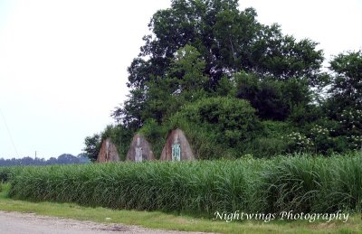 Iberia Parish - Acadiana Regional airport - former munitions bunkers