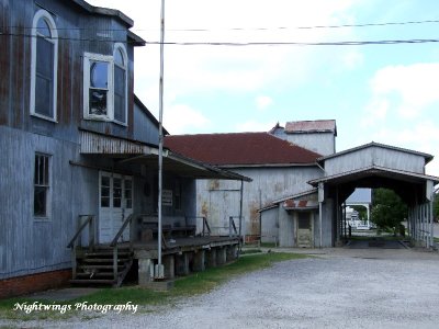 Iberia Parish - New Iberia - Konriko Rice unloading facility