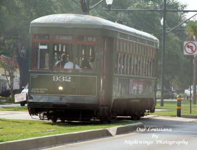 Orleans Parish - New Orleans - Canal St streetcar 