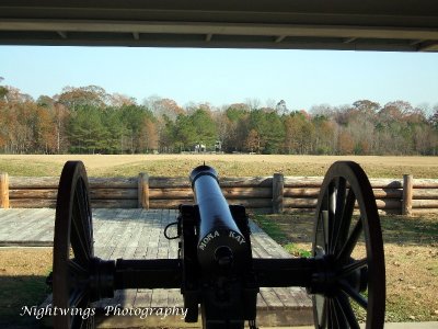 West Feliciana Parish - Port Hudson - Port Hudson State Commomerative Area cannon emplacement