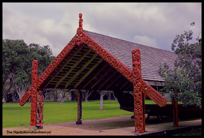 The Nga Puhi waka taua (war canoe) Ngatokimatawhaorua, 