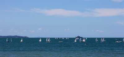 Sailing at Murrays Bay