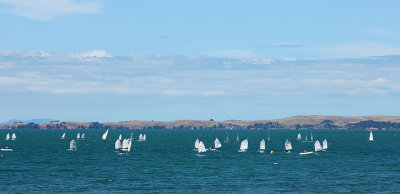 Sailing at Murrays Bay