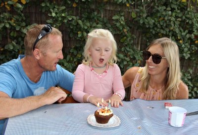 Daddy, Mila and Mummy