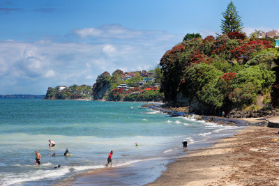 December in NZ - and it is BEACH TIME