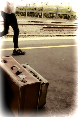 More Suitcases at the Waikino Railway Station