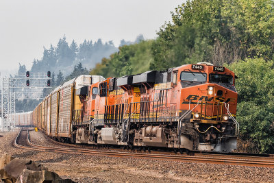  BNSF 7445