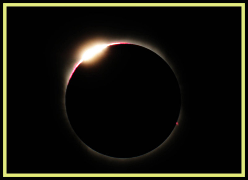 Diamond Ring - Just Prior to 2nd Contact