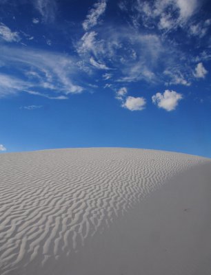 White Sands / Blue Skies
