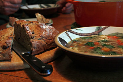 soup and soda bread