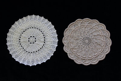 doilies # 12 & 13 for the year