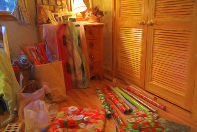 the wrapping room