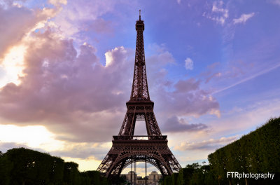 Eiffel Tower Dusk
