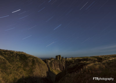 Dunnotar Star Trails 