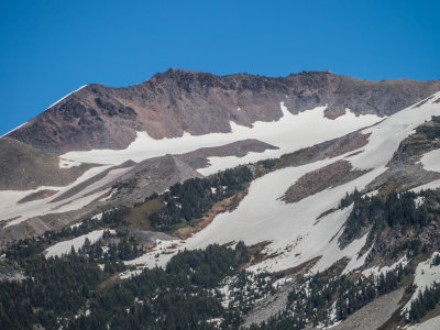 Top View Trailhead in Mt. Hood Wilderness to West Side Mt. Hood Views 2014 06 (Jun) 30