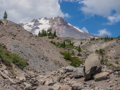 White River Glacier Ridge and Glacier Overlook, Mt. Hood, Oregon, U.S.A. 2015 07 (Jul) 08