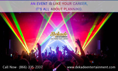 Dekade Entertainment | Call Now (866) 335-2337

