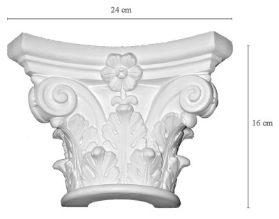 FSKo 12,5Korintisches Kapitellpassend für 12,5 cm Säule