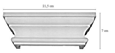 L 14Abergangsstckfr 14 cm Pilasterpassend zu L 2045