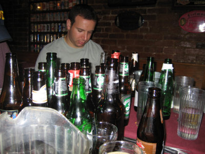 Excessive number of bottles